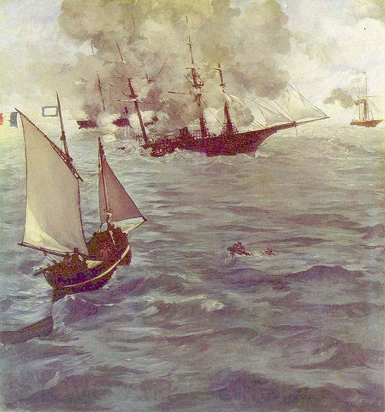Edouard Manet Schlacht zwischen der